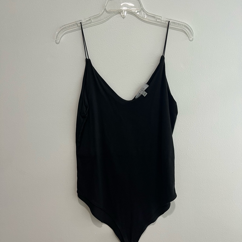 Gaze Black Bodysuit